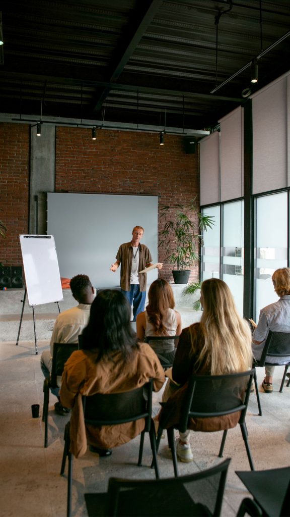 Sessione di lavoro con i founder